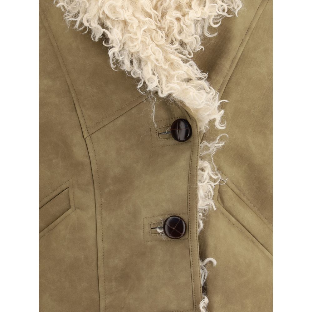 Marant Etoile Beige Polyester Coat