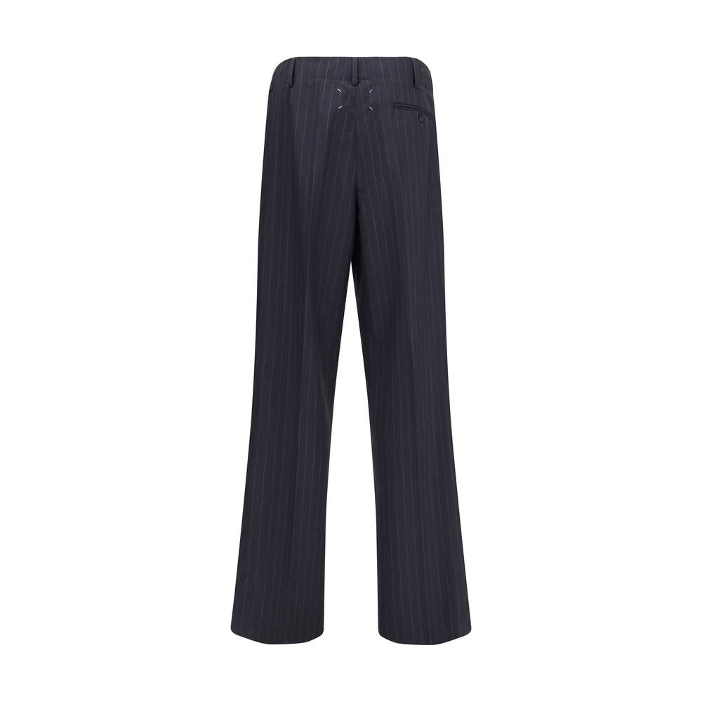 Margiela Gray Wool Casual Pants