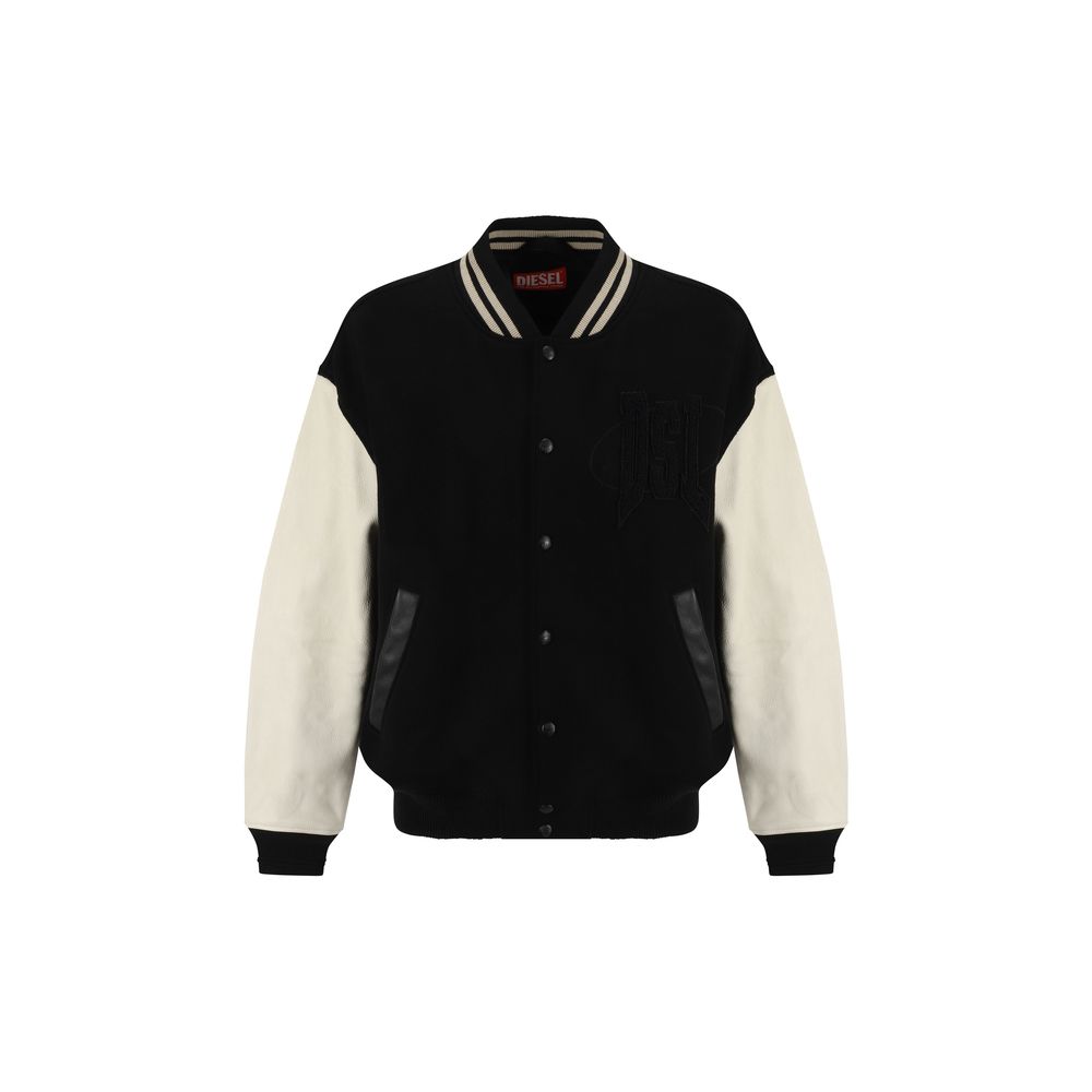 Diesel Multicolor Wool Bomber