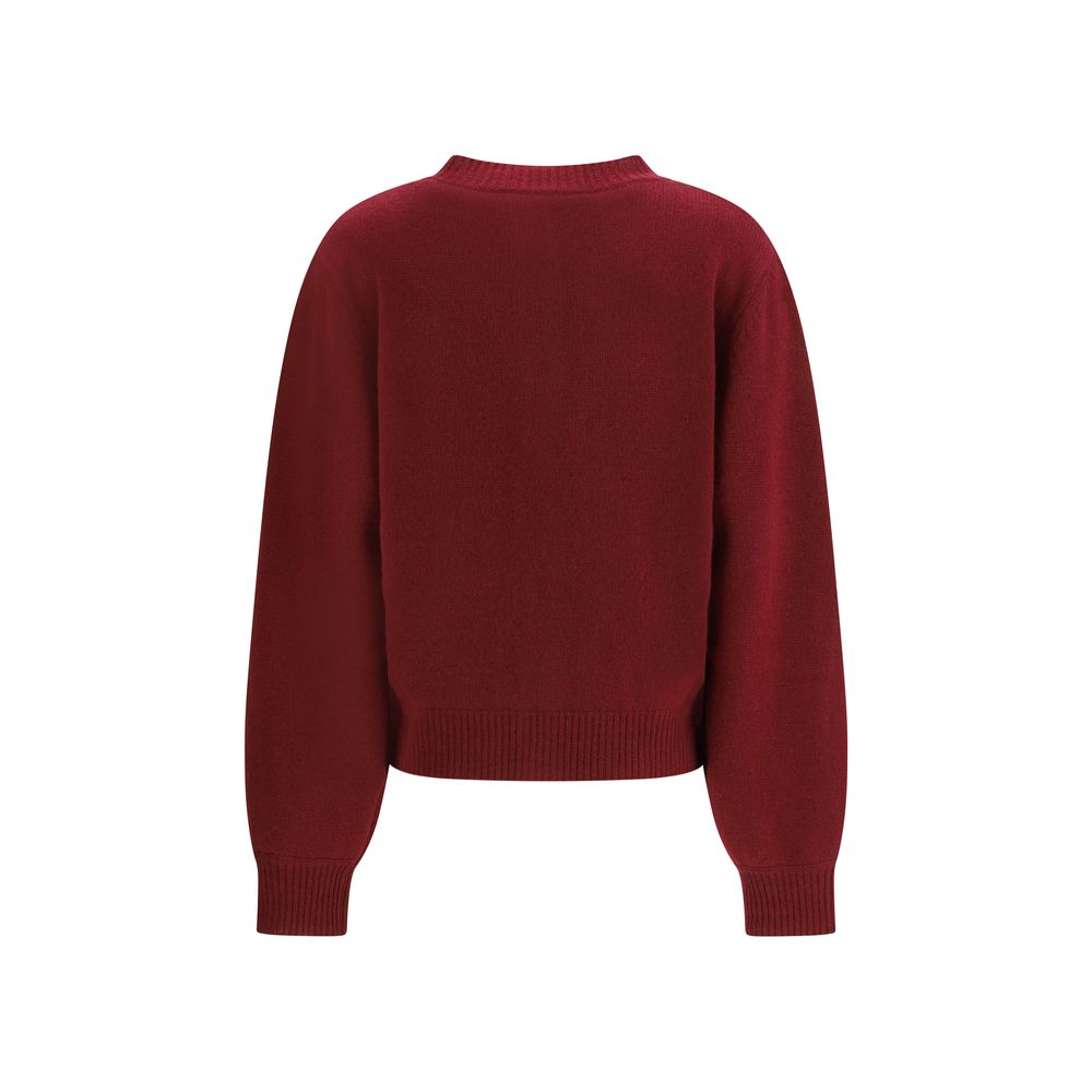 Marni Bordeaux Cashmere Cardigan