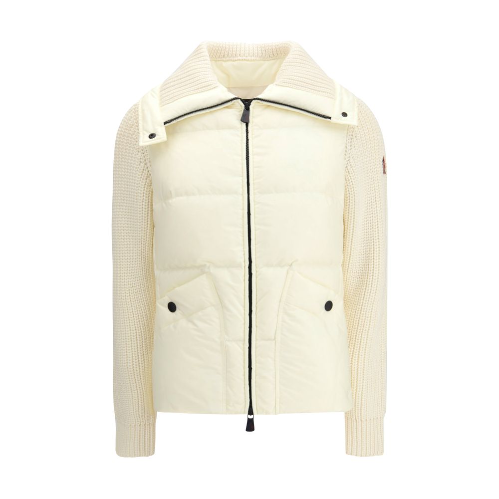 Moncler Grenoble Cream Polyamide Coat