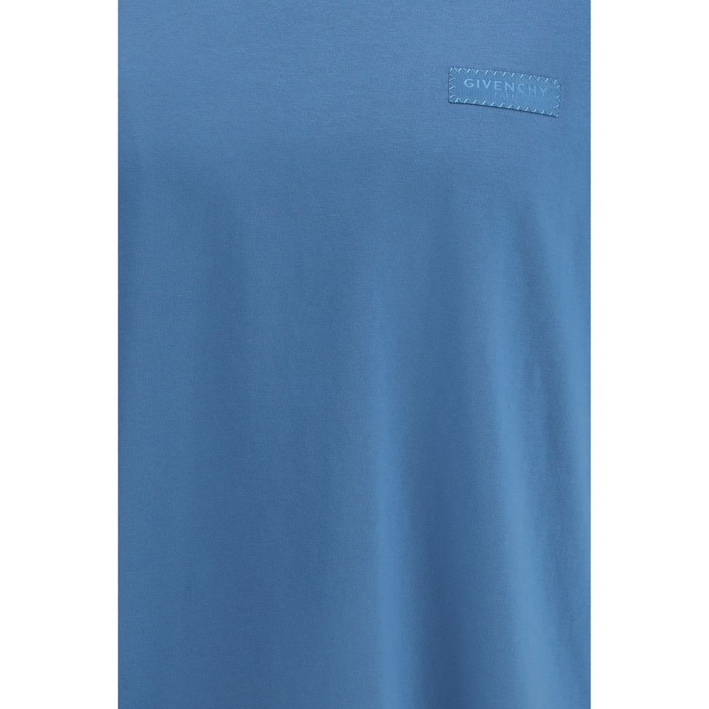 Givenchy Blue Cotton T-Shirt