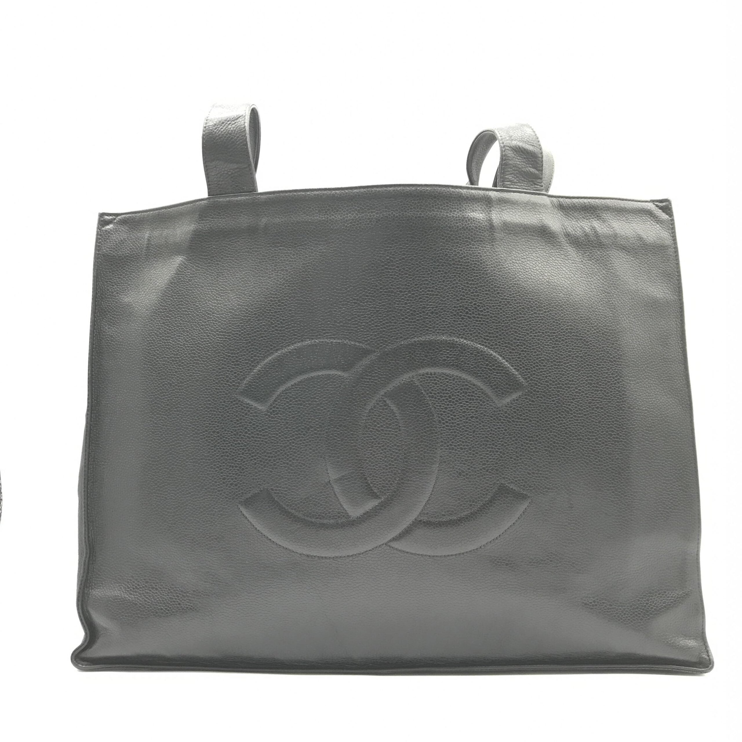 Chanel CC Caviar Tote Bag