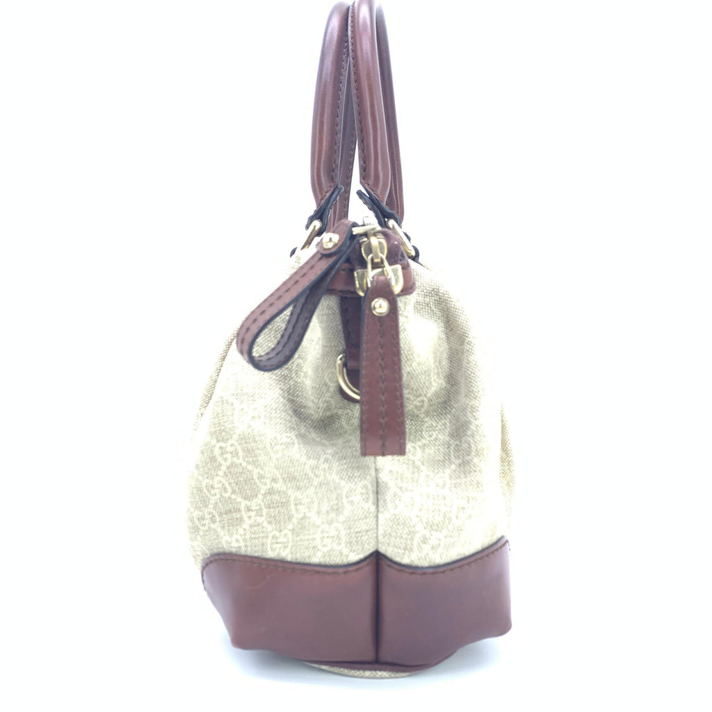 Gucci Monogram GG Canvas Top Handle Handbag