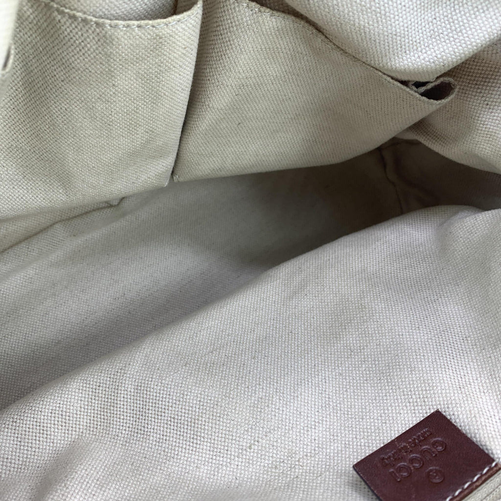 Gucci Monogram GG Canvas Top Handle Handbag