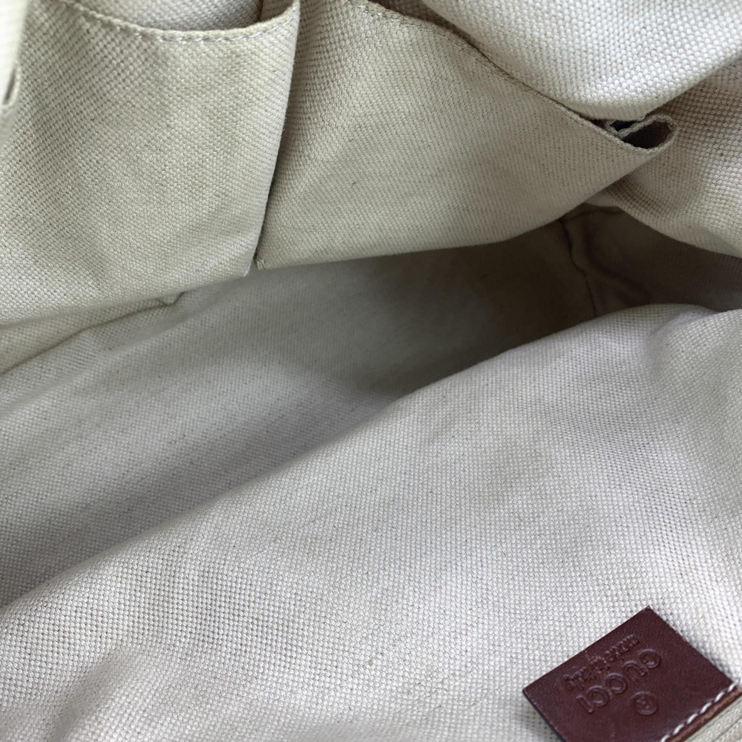 Gucci Monogram GG Canvas Top Handle Handbag