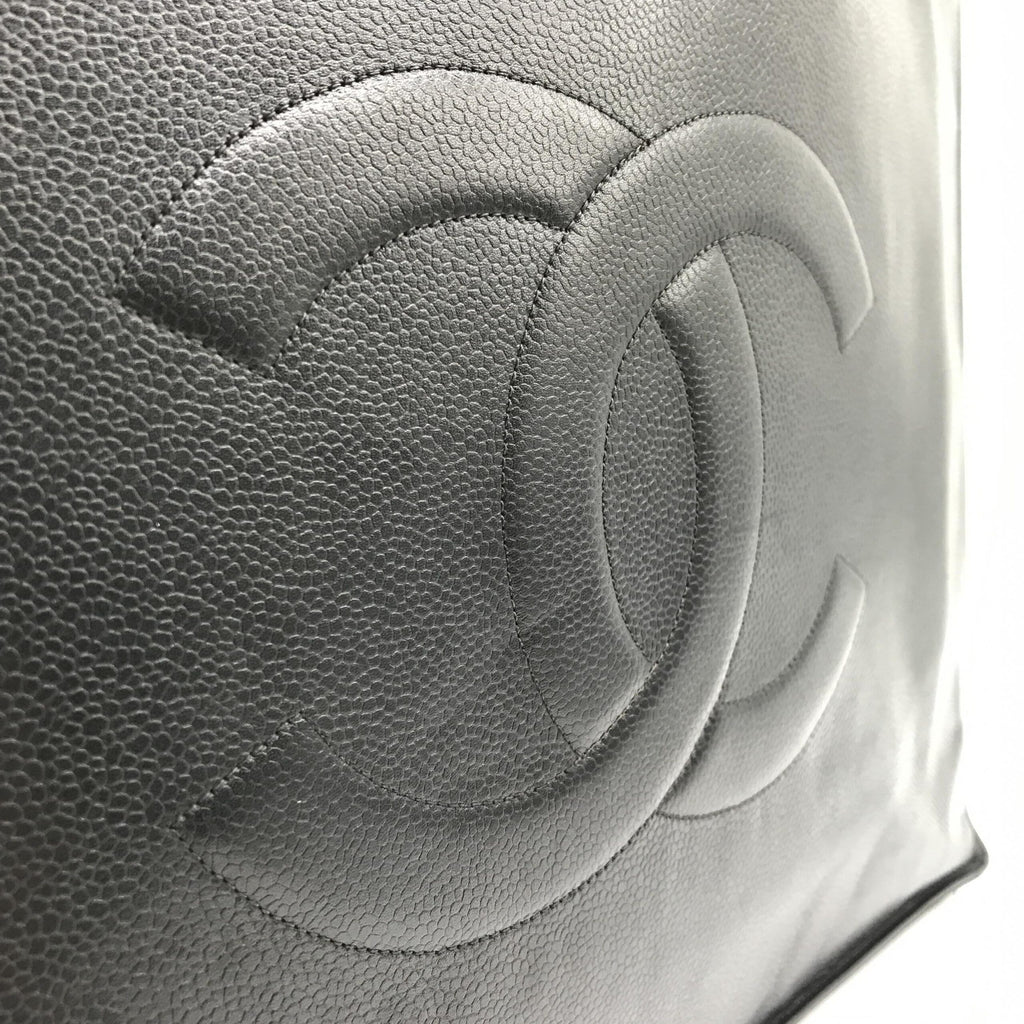 Chanel CC Caviar Tote Bag