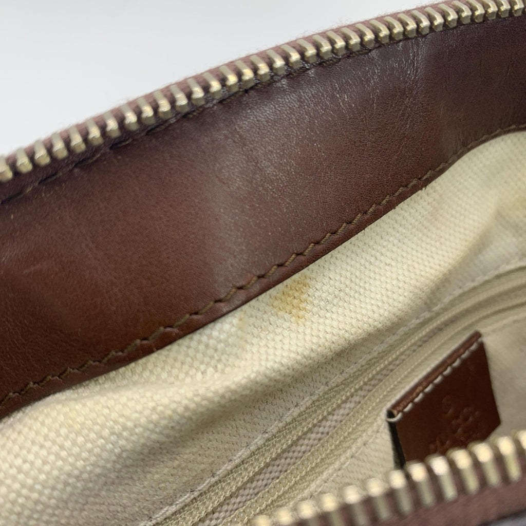 Gucci Monogram GG Canvas Top Handle Handbag