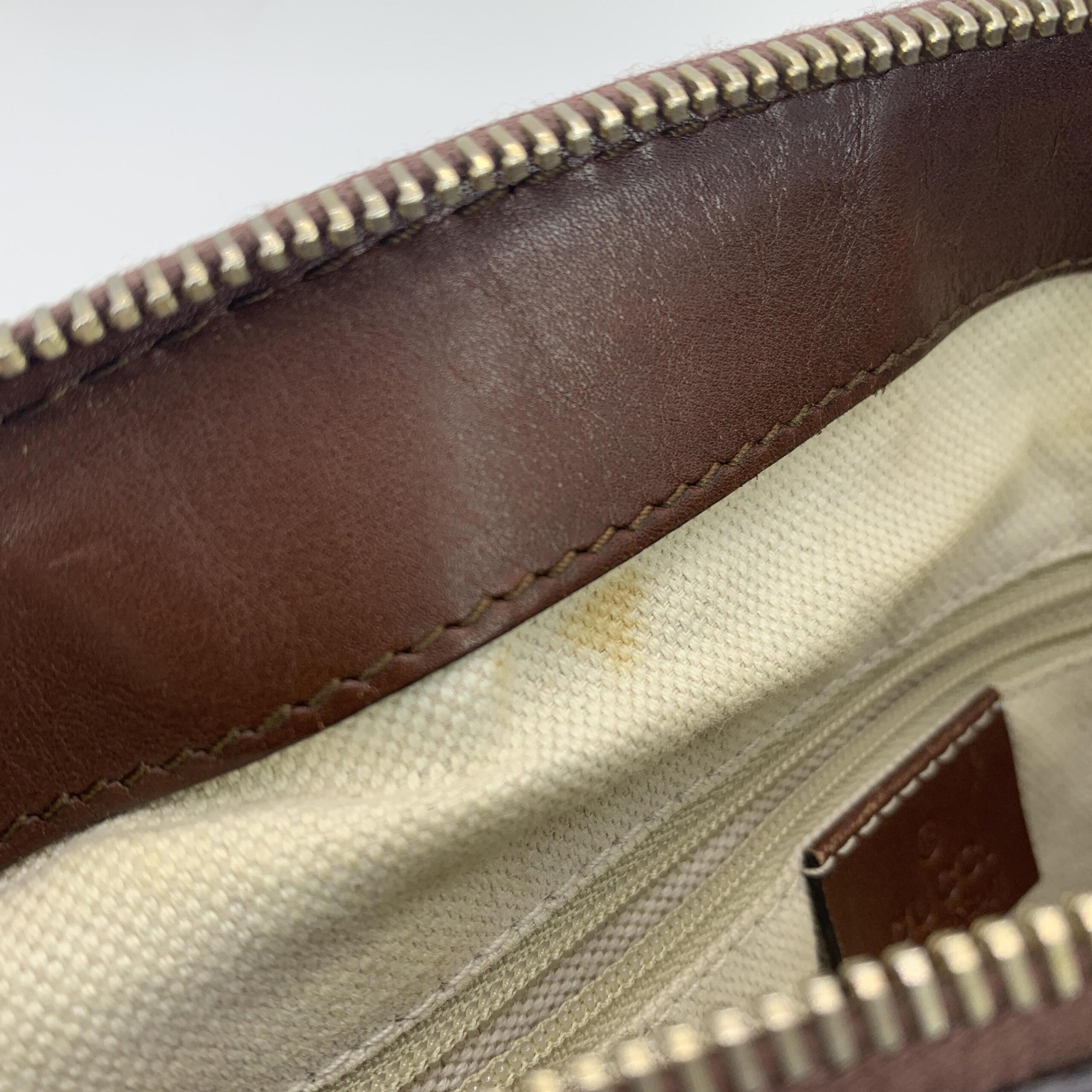 Gucci Monogram GG Canvas Top Handle Handbag