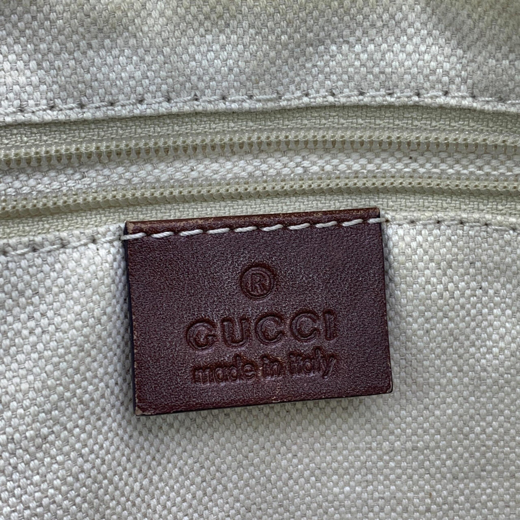 Gucci Monogram GG Canvas Top Handle Handbag