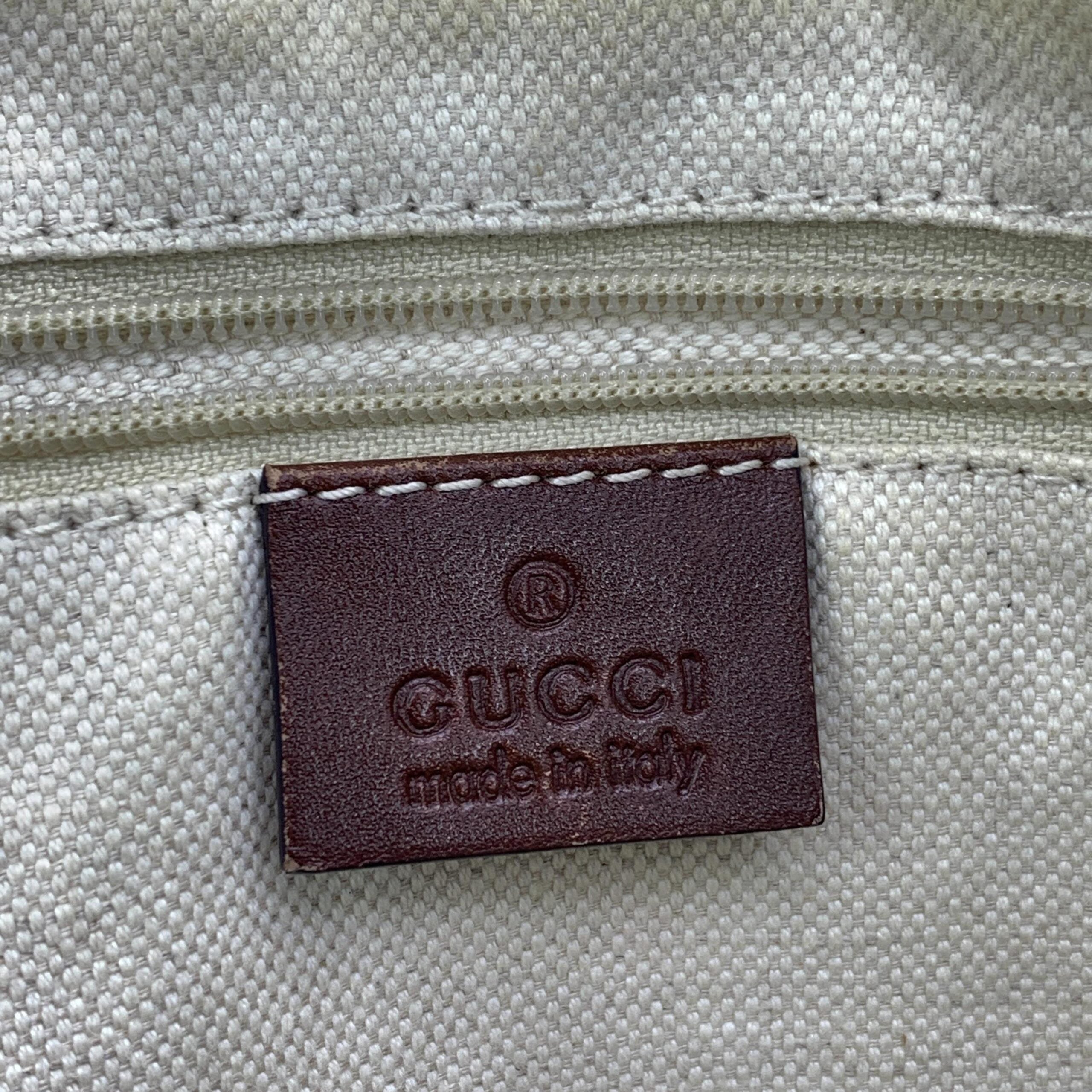 Gucci Monogram GG Canvas Top Handle Handbag