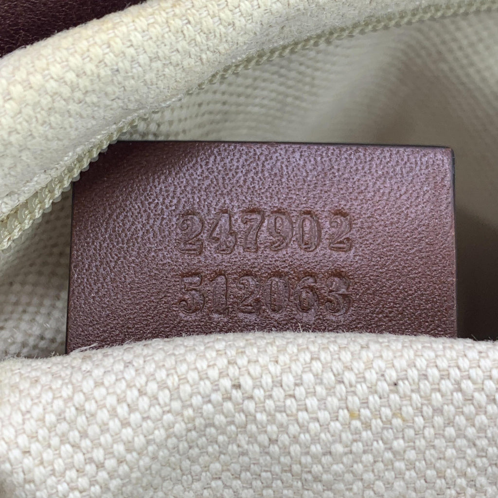 Gucci Monogram GG Canvas Top Handle Handbag