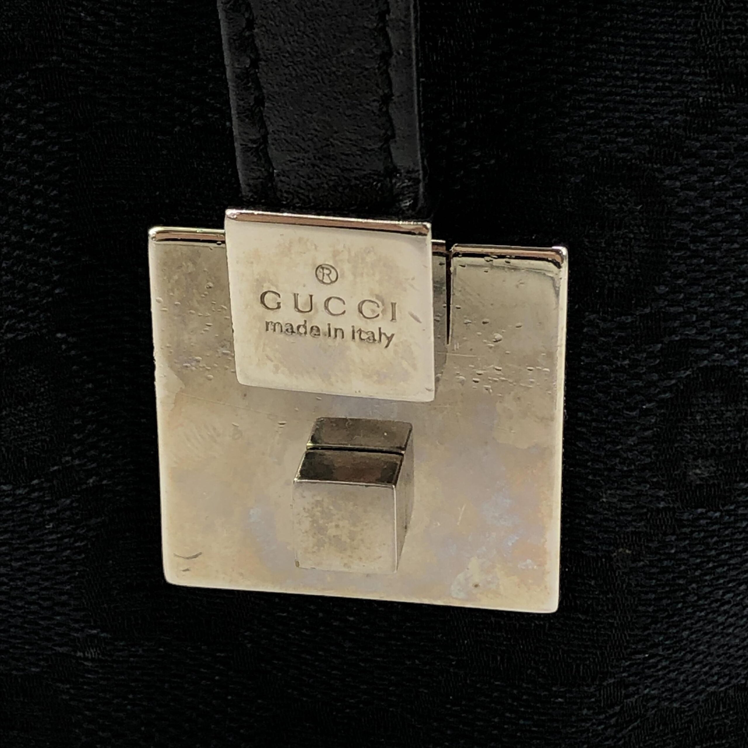 Gucci GG Canvas Web Stripe Boston Bag