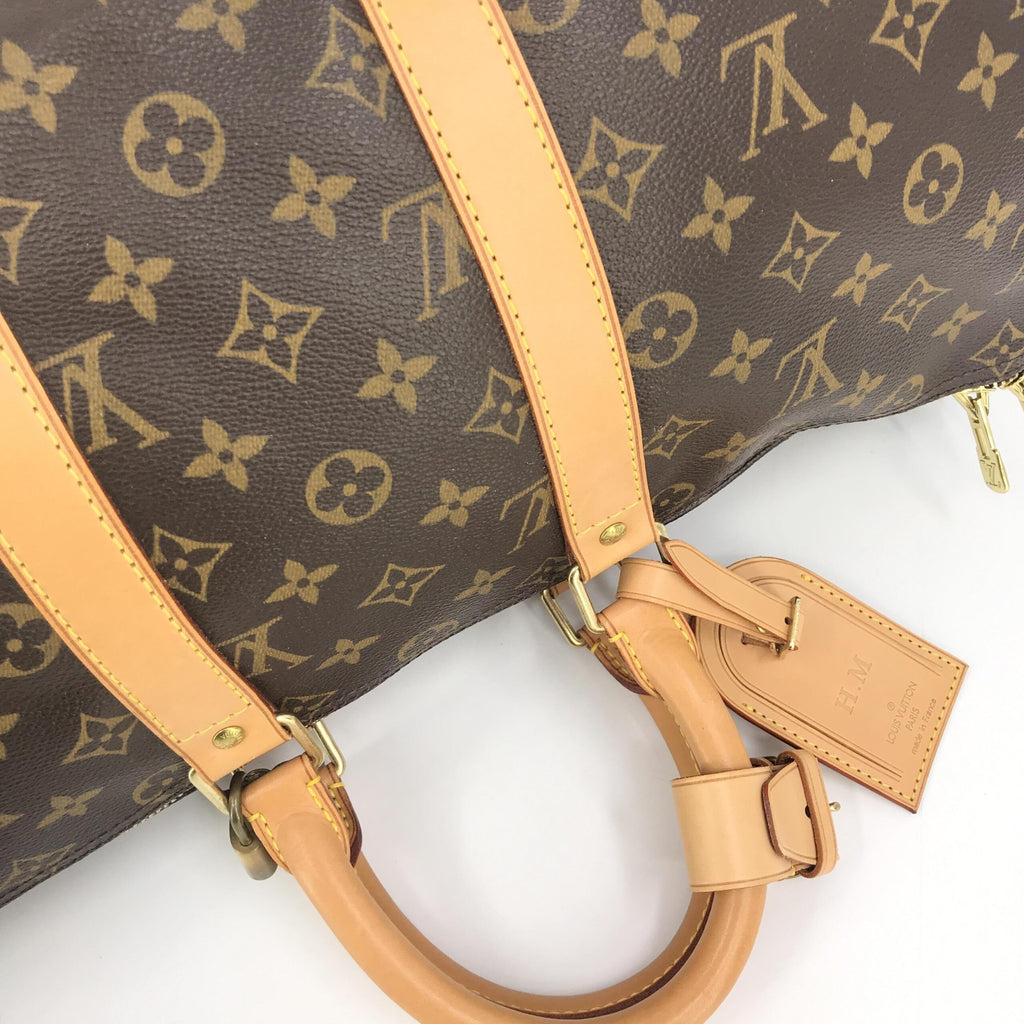 Celine Vintage Macadam Boston Travel Bag