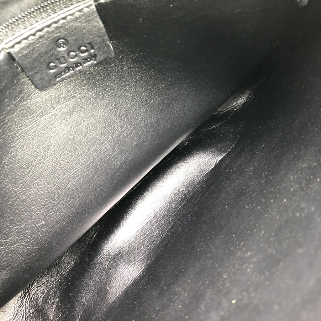 Gucci GG Canvas Web Stripe Boston Bag