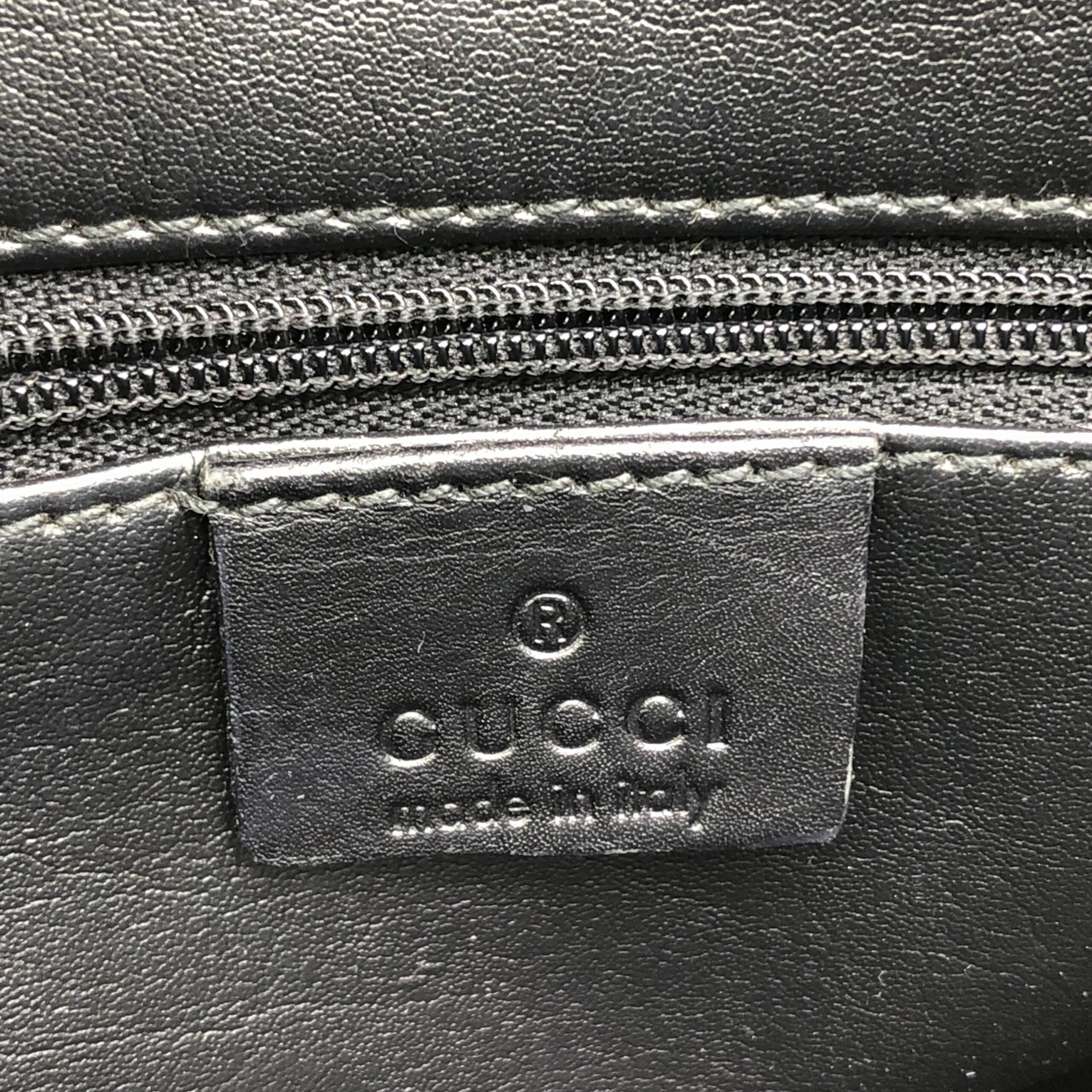 Gucci GG Canvas Web Stripe Boston Bag