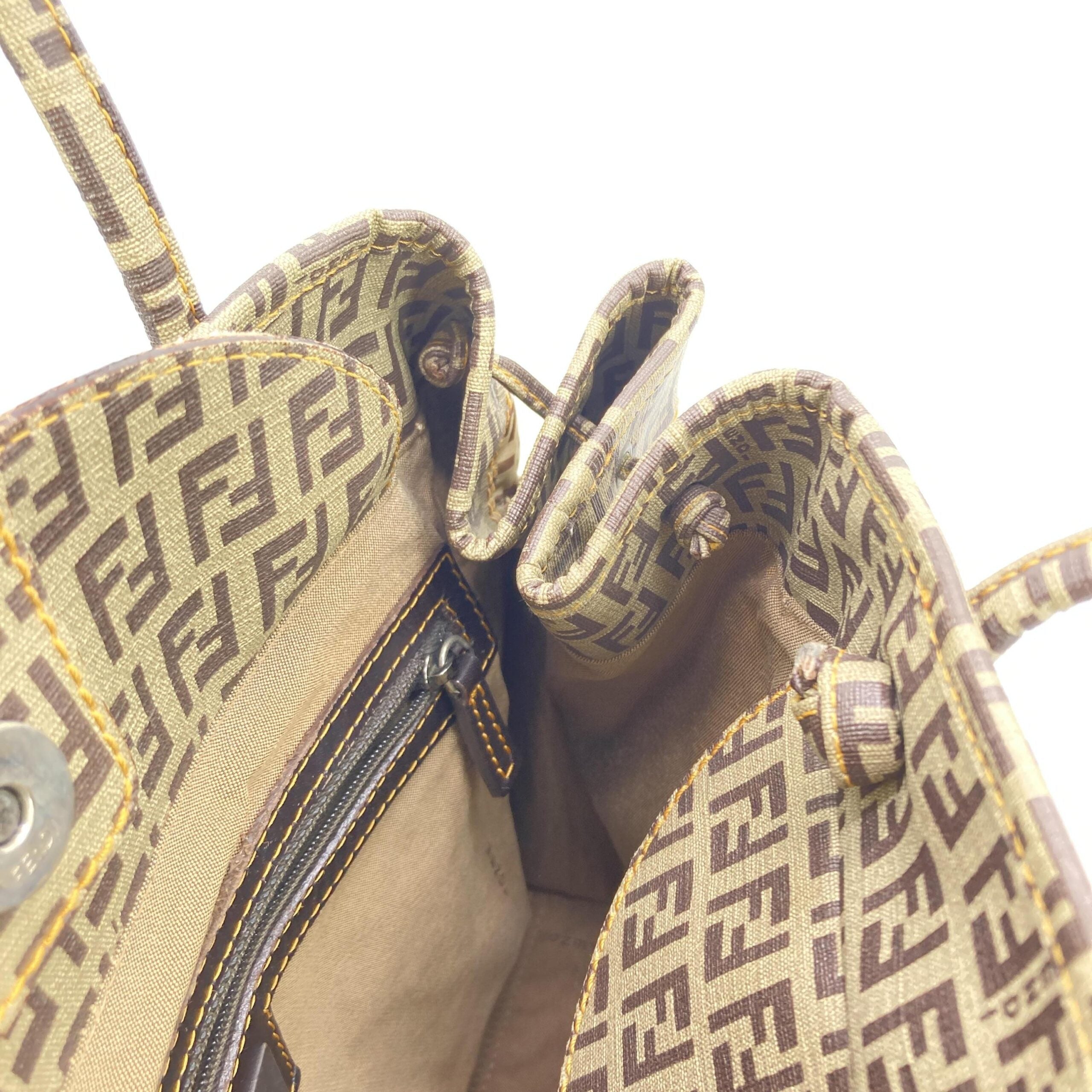 Fendi Zucchino Pattern Handbag