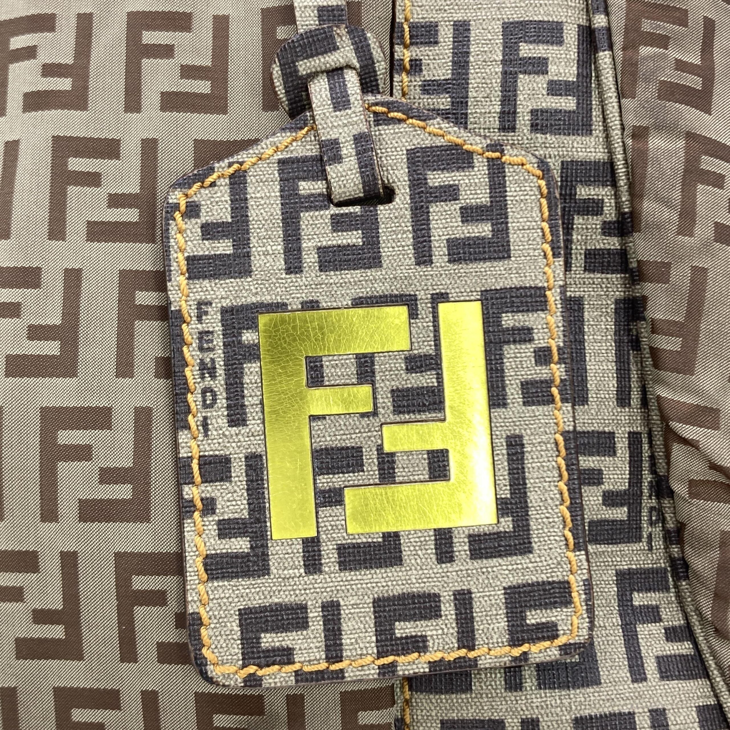 Fendi Zucchino Pattern Handbag