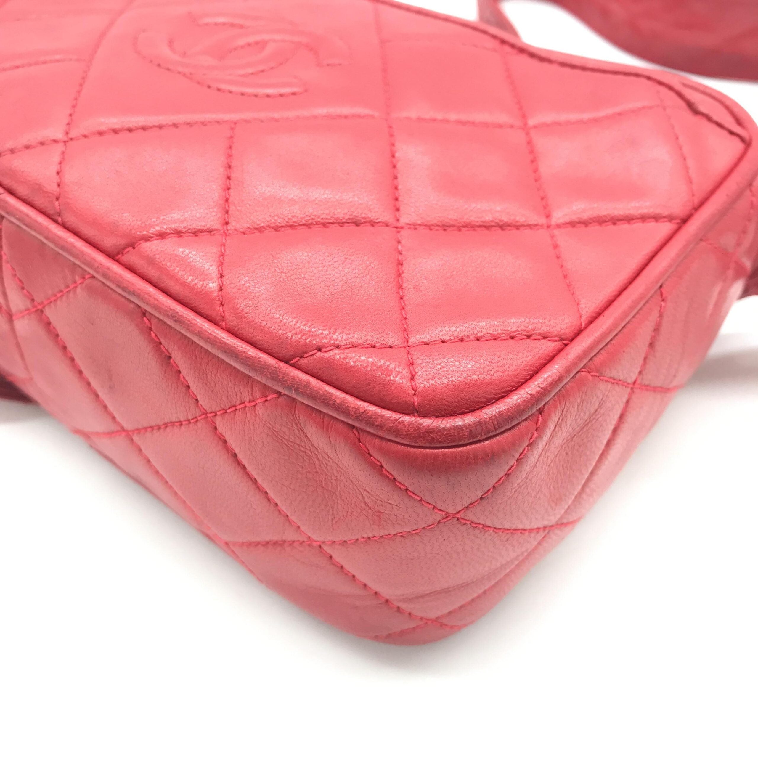 Chanel CC Quilted Camera Tassel Bag