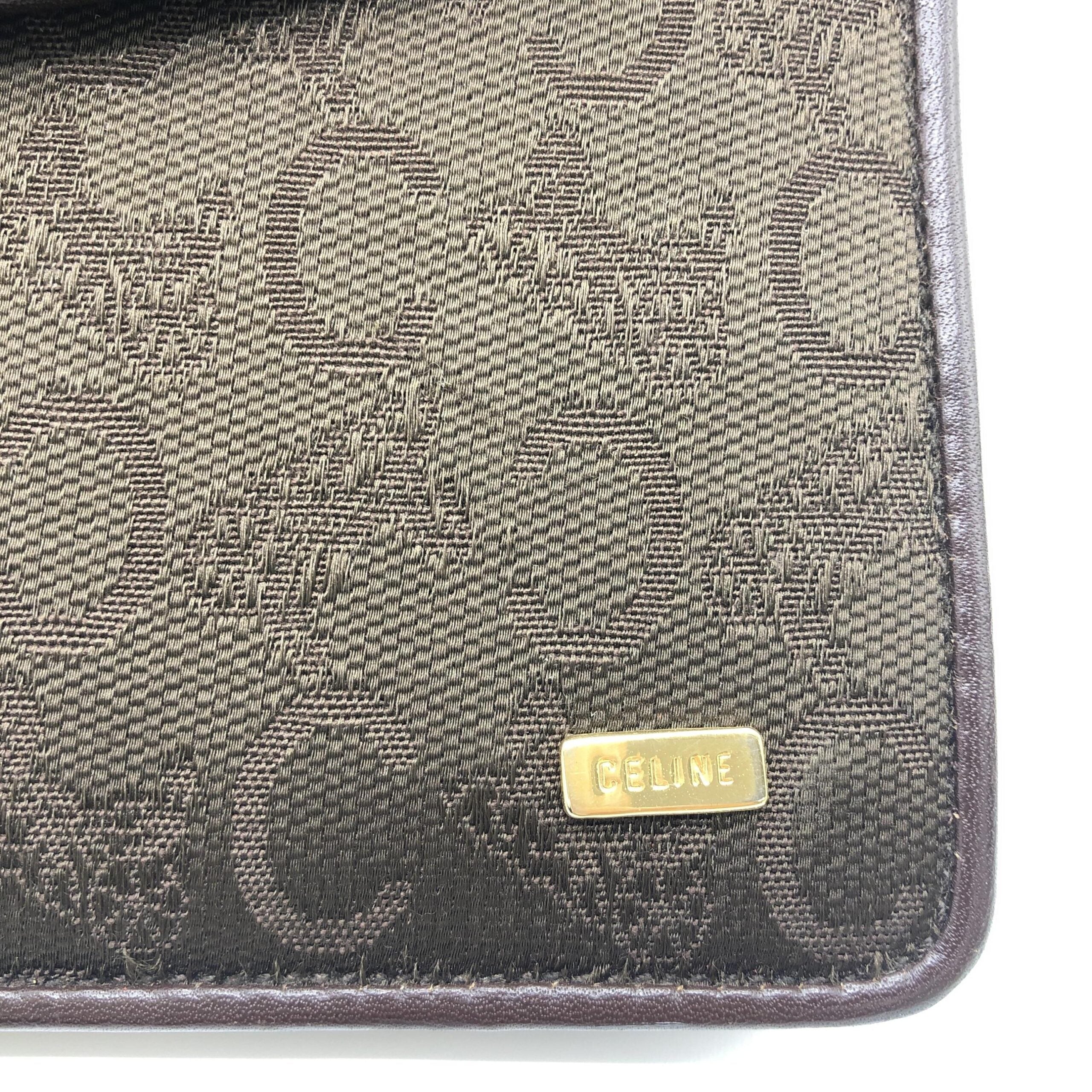 Celine C Monogram Clutch Bag