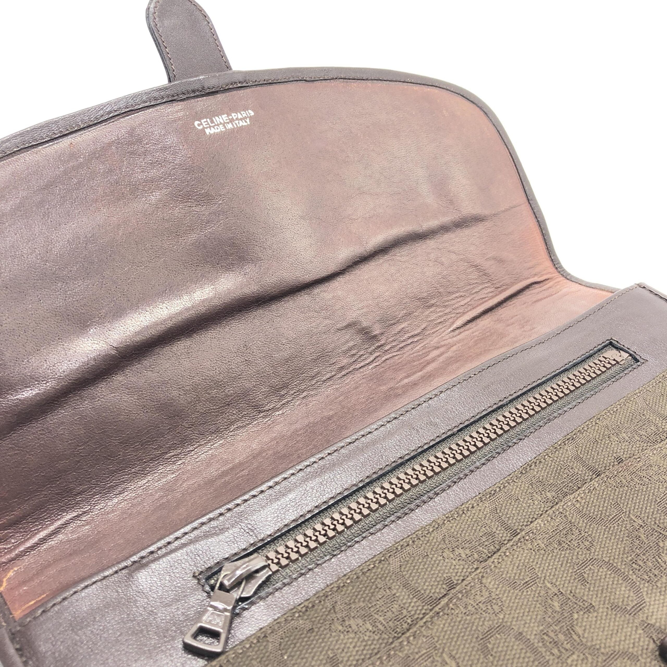 Celine C Monogram Clutch Bag