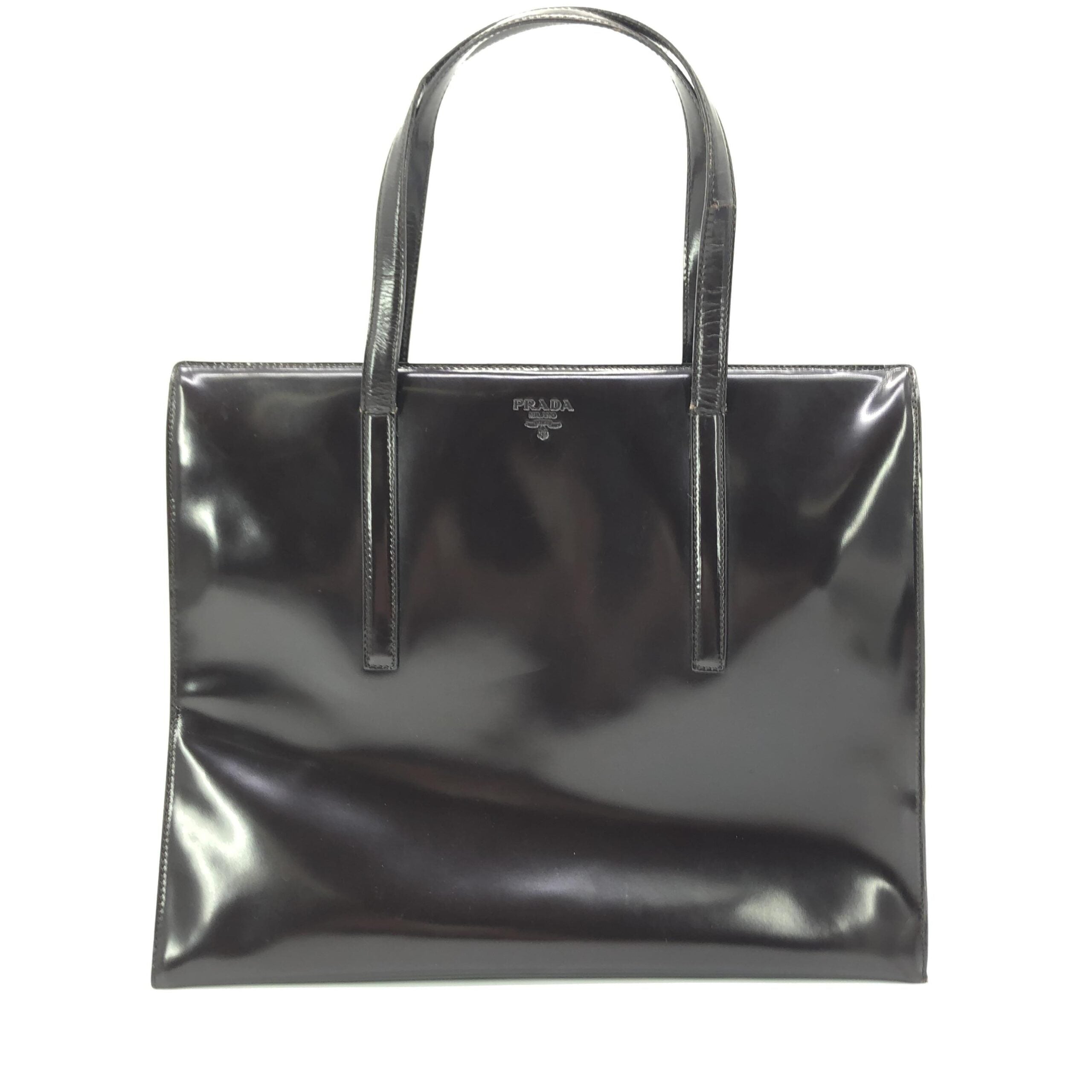Prada Patent Tote Bag